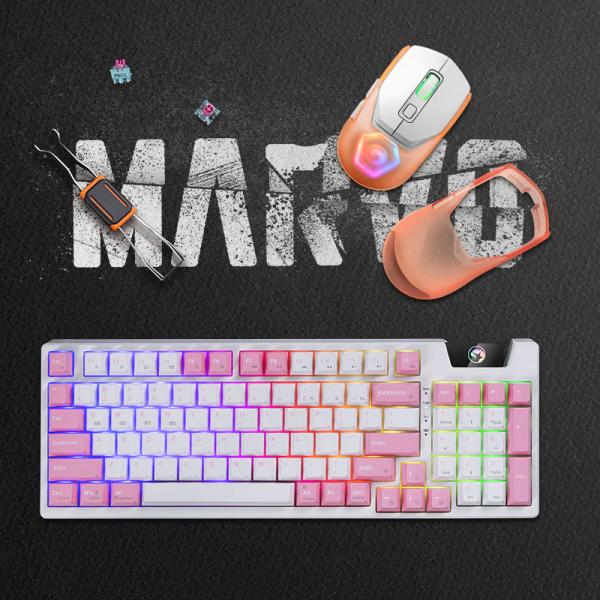 Trust teclado y mouse inalambrico eco en español teclas y botones silenciosos - 24531