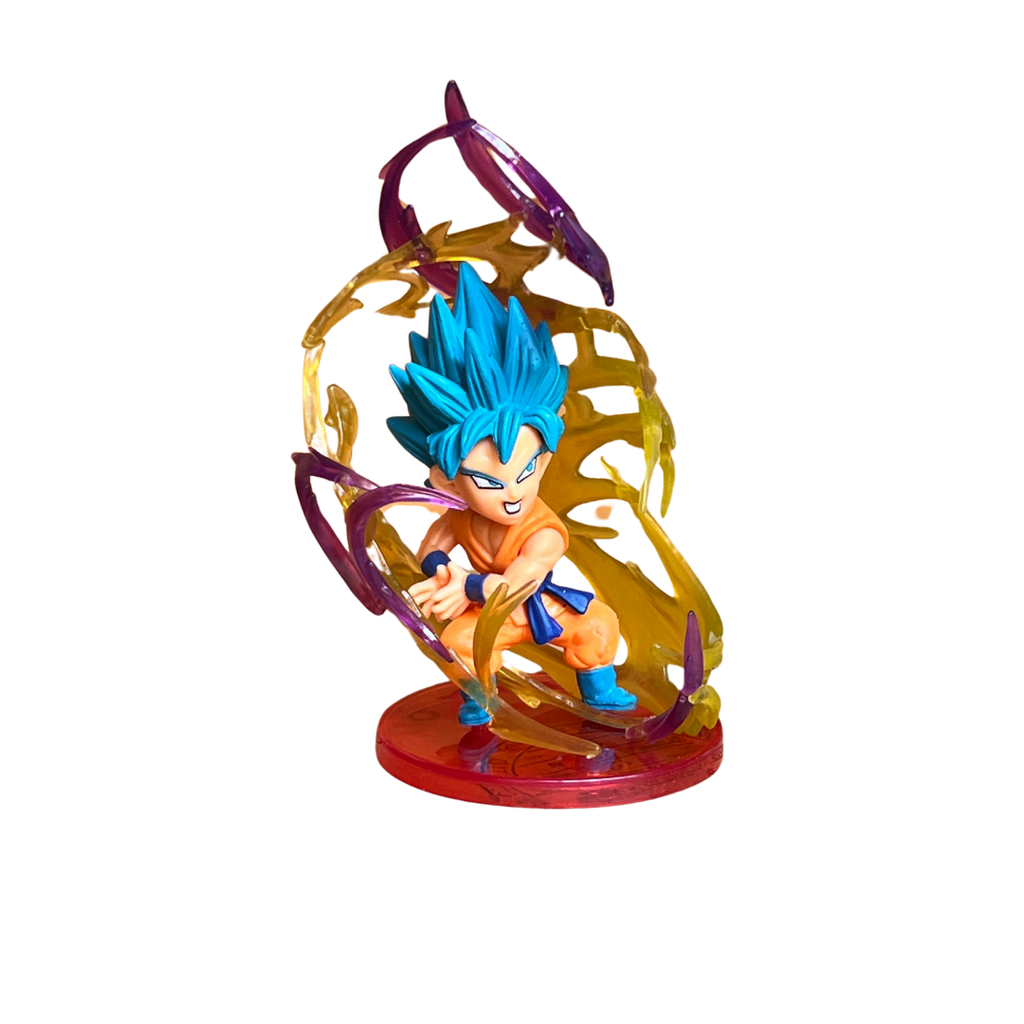 EFECTO DRAGON BALL SUPER GOKU SAYAYIN FASE BLUE