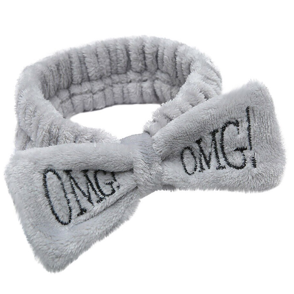 Banda Elástica para Cabello GRIS OMG 
