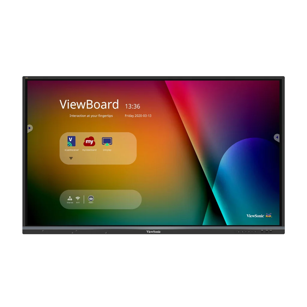 Viewsonic pantalla interactiva 65'' 2160p 4K negro IFP6550