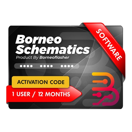 Activación Borneo Schematics (1 usuarios / 12 meses)