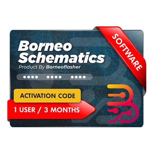 Activación Borneo Schematics (1 usuarios / 3 meses)