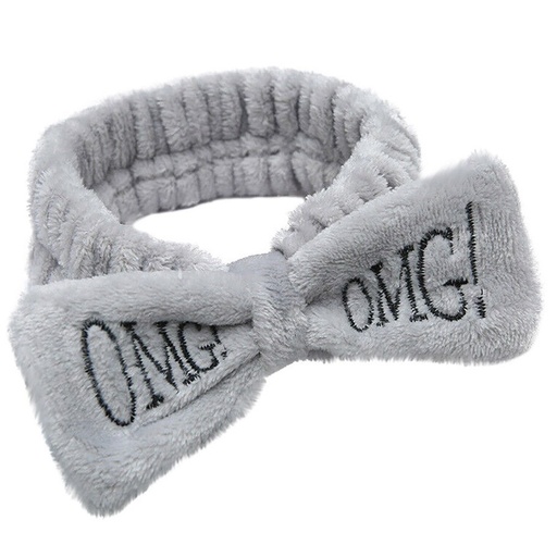 Banda Elástica para Cabello GRIS OMG 