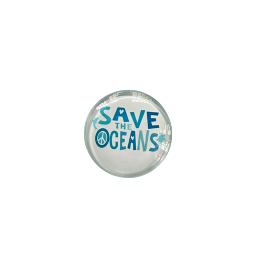 Pop Socket 3D que brilla en la oscuridad SAVE THE OCEANS