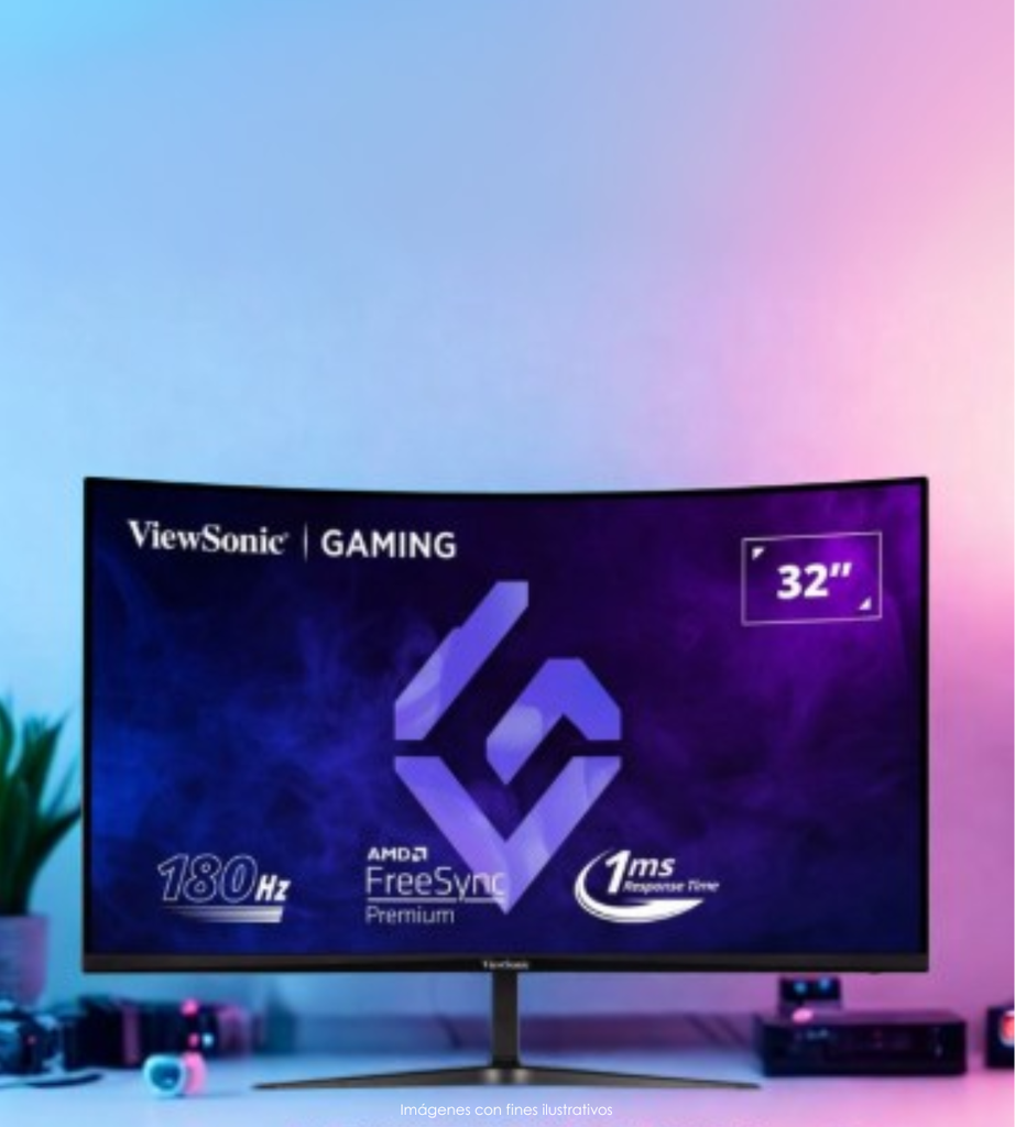 Viewsonic Monitor Gaming OMNI 32" curvo 165Hz 1ms 2560*1440 VX3218C-2K
