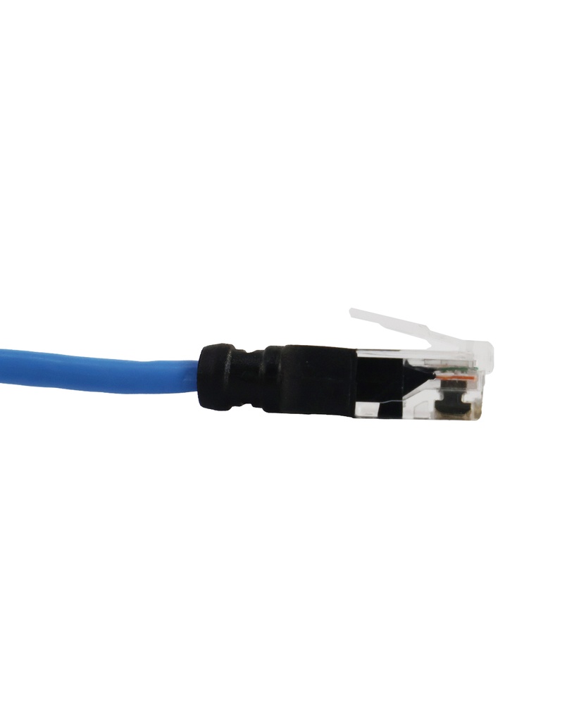 Patch Cord Cat6A Azul 3 FT REDONDO, LANTEK LTK-C6AP03