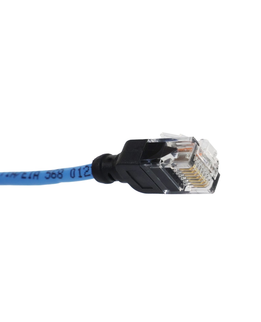Patch Cord Cat6A Azul 3 FT REDONDO, LANTEK LTK-C6AP03