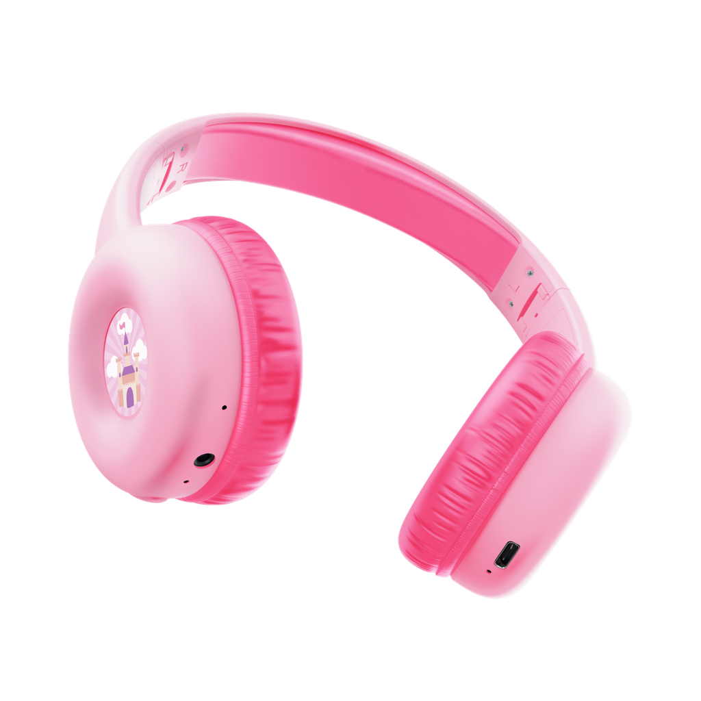 Trust audifonos infantil wireless color rosado personalizable - 25274