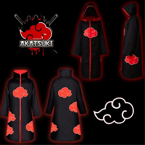 TRAJE ESPECIAL AKATSUKI, NARUTO SEGUN DISPONIBILIDAD EN TIENDA M