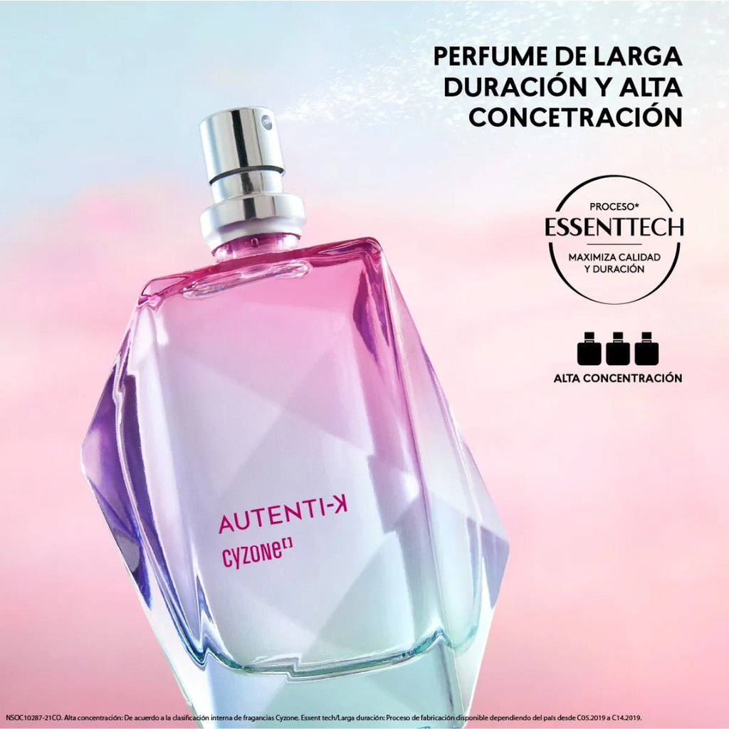 Perfume de Mujer Autentik, 45 ml