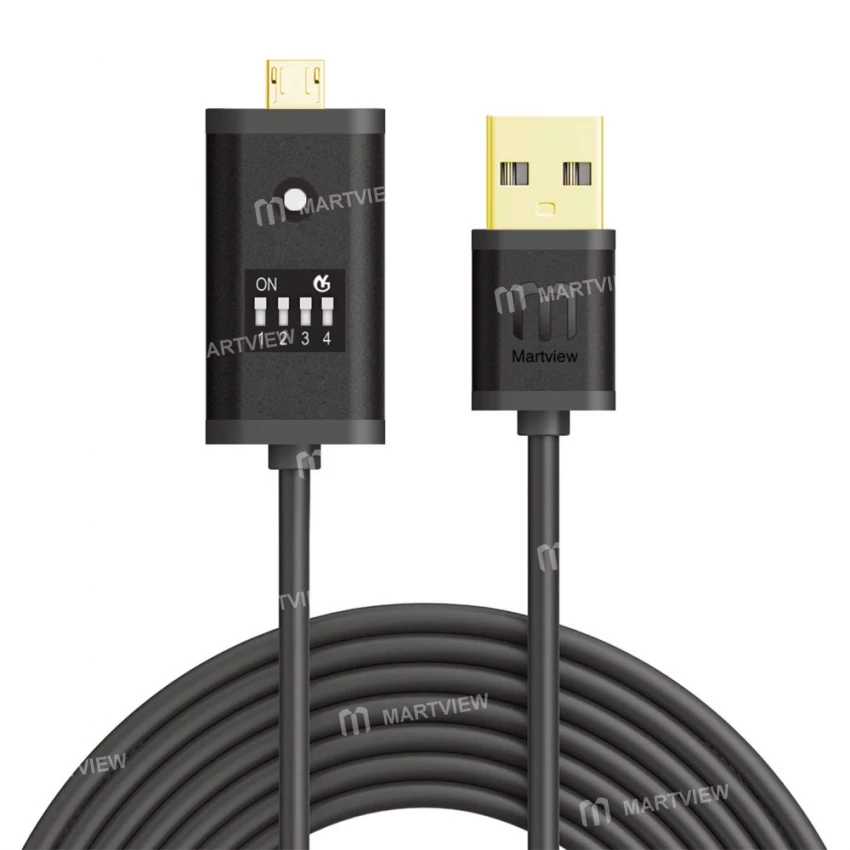 Martview All Boot Cable (EASY SWITCHING) + adaptador Martview Micro USB a Tipo-C gratis