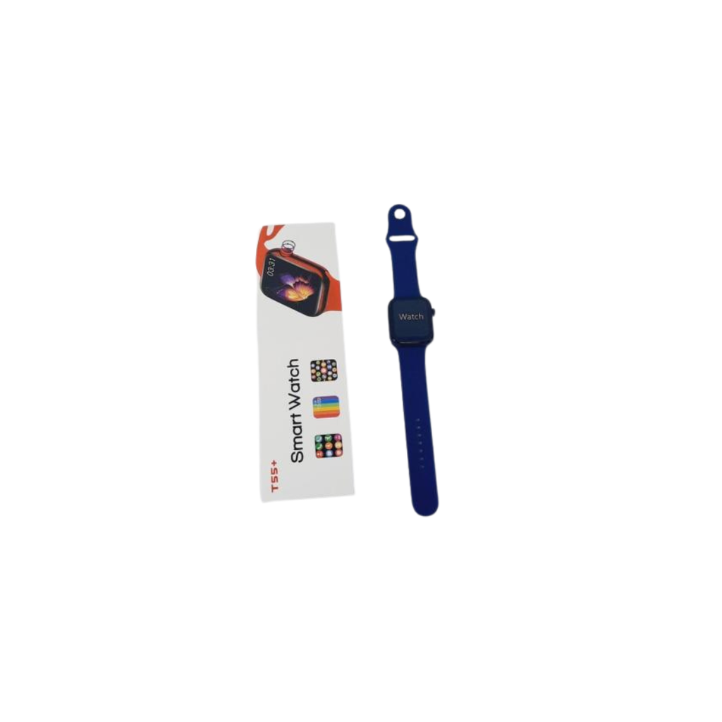 RELOJ INTELIGENTE SMART WATCH T55+ COLOR AZUL