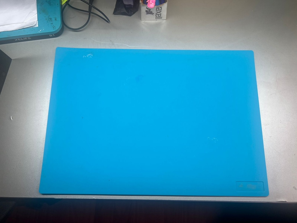 LIQUIDACION MESA DE TRABAJO SILICON SS-004F SUNSHINE CELESTE USADO