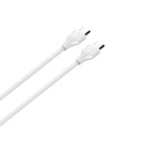 CABLES USB TIPO-C A TIPO C LC121C LDNIO BLANCO