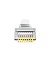 Terminal RJ45 plug Cat6 EASY, LANTEK LTK-EZU6T