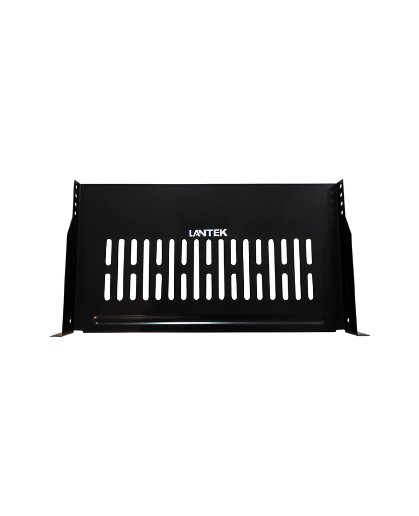 Bandeja 1U 250mm (10) de fondo Ventilada, LANTEK LTK.BAN1010