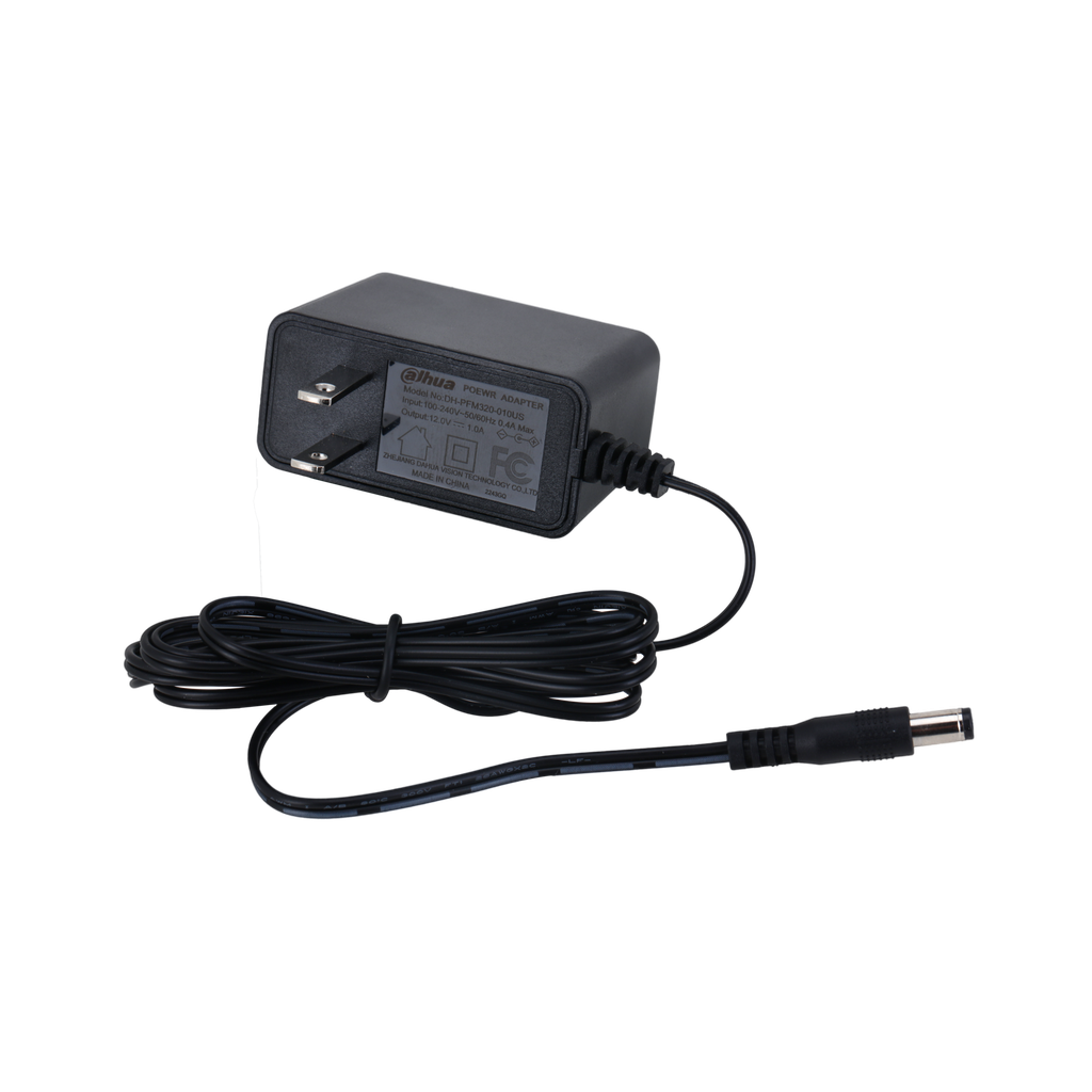 Dahua adaptador de corriente 12V DC 1A - DH-PFM320-010US- 1.0.99.19.10077