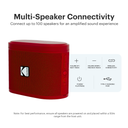 Kodak reloj inteligente SW7211 oro rosa 1,32" full touch