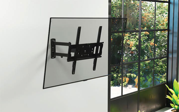 Soporte Xtech articulado con inclinación y giro para pantallas de 32″ a 55″ -XTA-425