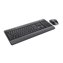 Trust teclado y mouse inalambrico eco en español teclas y botones silenciosos - 24531