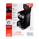 Black + Decker cafetera 12 tazas inox digital CM4200S-LA