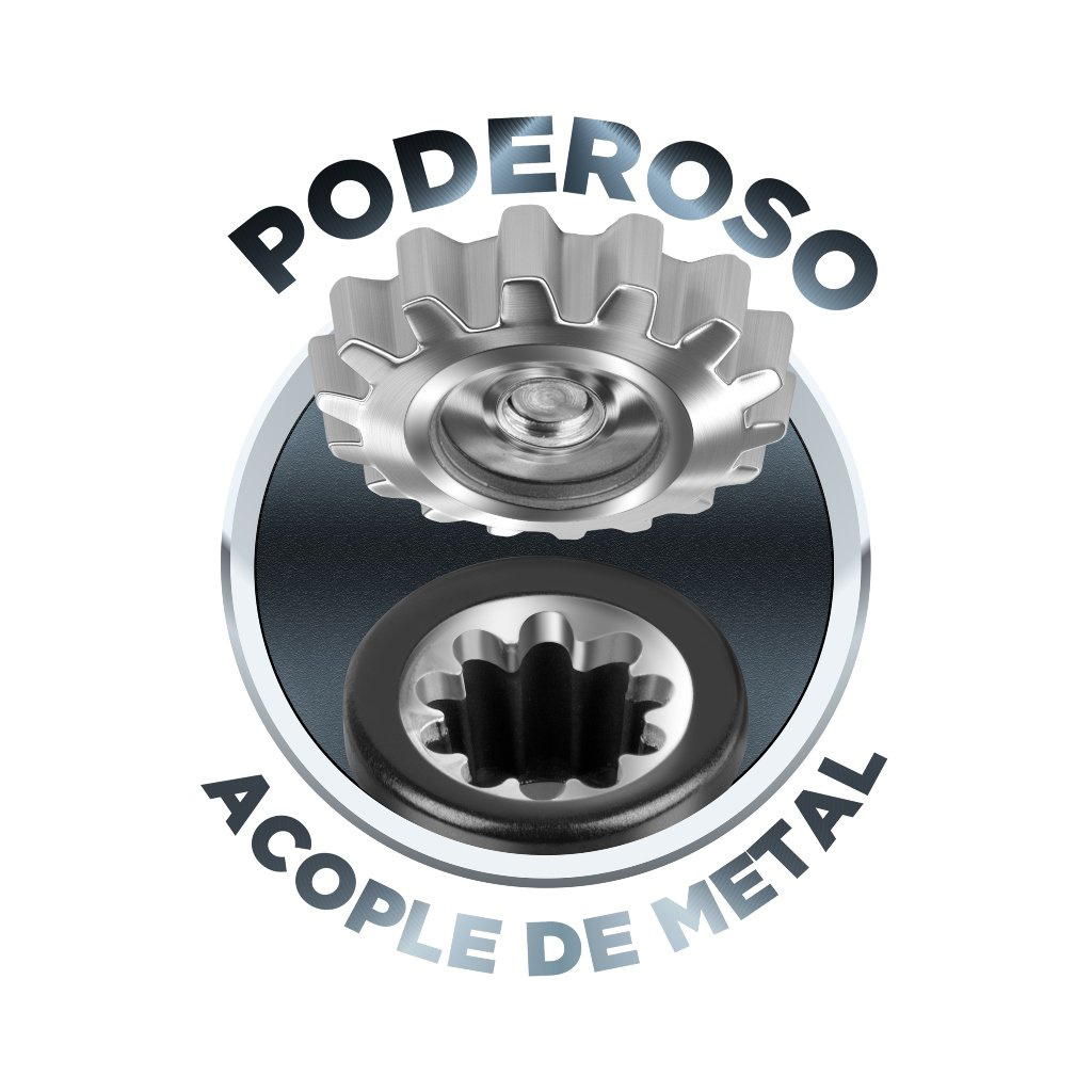 Black + Decker licuadora 10 veloc jarra vidrio 550w negra BLBD210GB