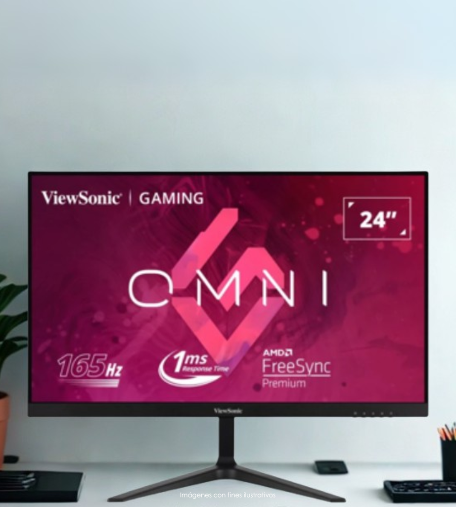 Viewsonic monitor gaming 24" Full HD 1920 x1080 165 hz HDMI VGA VX2418-P-MHD