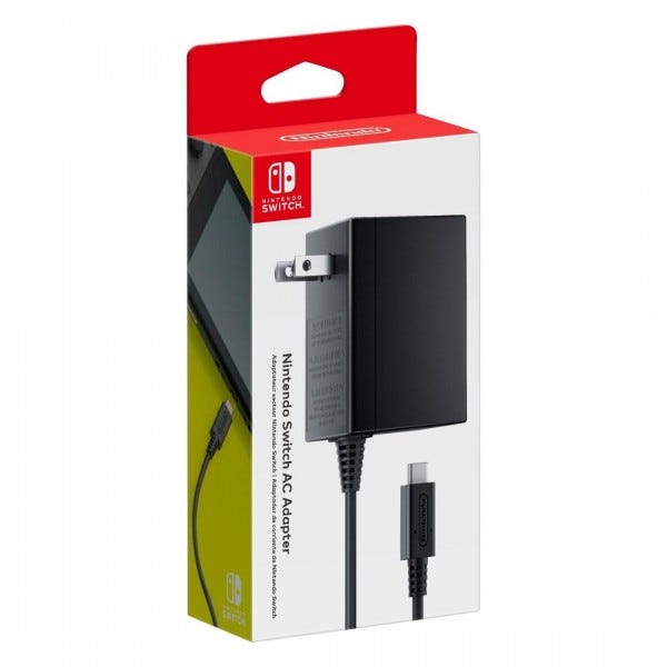 AC - ADAPTADOR DE CORRIENTE CASA ORIGINAL NINTENDO SWITCH
