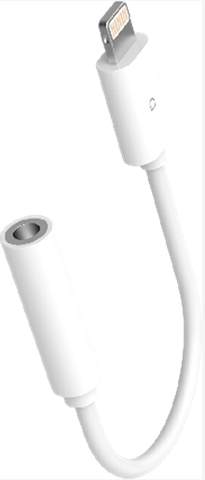 ADAPTADOR AUXILIAR DU02 LIGHTNING A 3,5 DENMEN