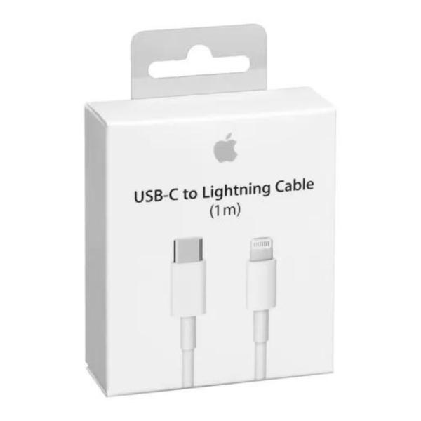 APPLE IPHONE CABLE DE TIPO C A LIGHTNING BLANCO