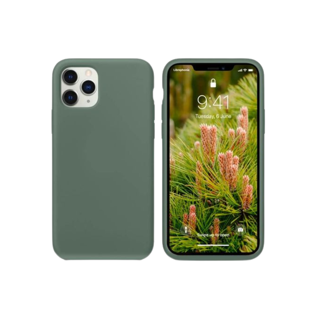 APPLE Silicone Case Para iPhone 11 Pro verde