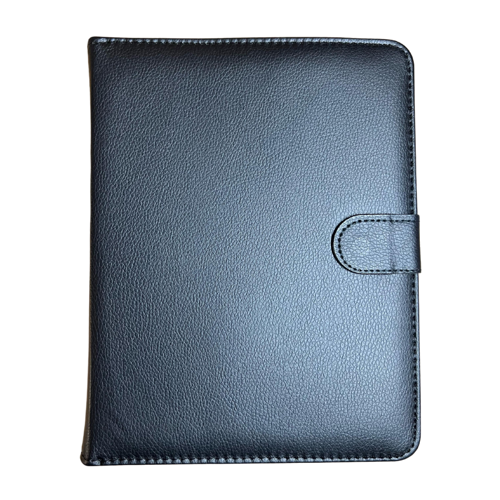 Agenda Universal Cuero 8 Pulgadas negro con teclado 