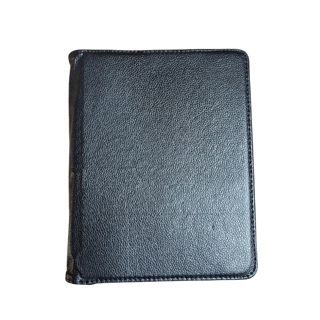 Agendas Universal Cuero 8" negro 