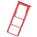 BANDEJA DUAL SIM MICRO SD SAMSUNG GALAXY A10S ROJA CP10-C2