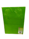 Barrilito Foamy Carta Terciopelo Verde Pasto Pk 10 Unidades Fleva008