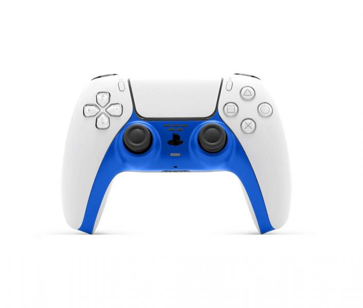 CARATULA INFERIOR CONTROL PS5 AZUL REY