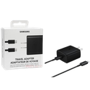 CARGADOR COMPLETO SAMSUNG TIPO C 45W ORIGINAL NEGRO