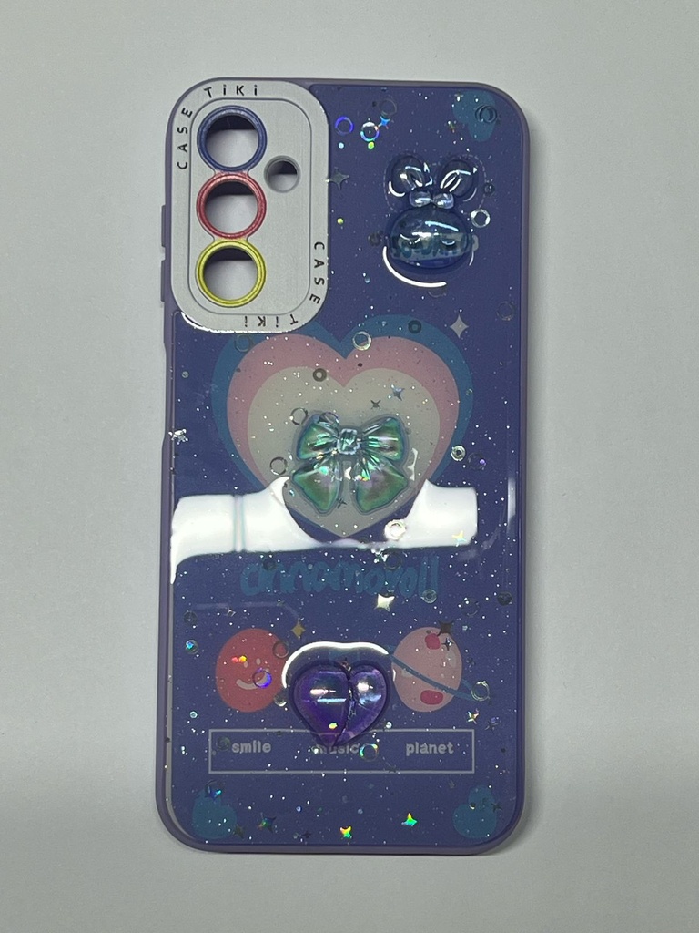 Estuche A14 lila tipo manga