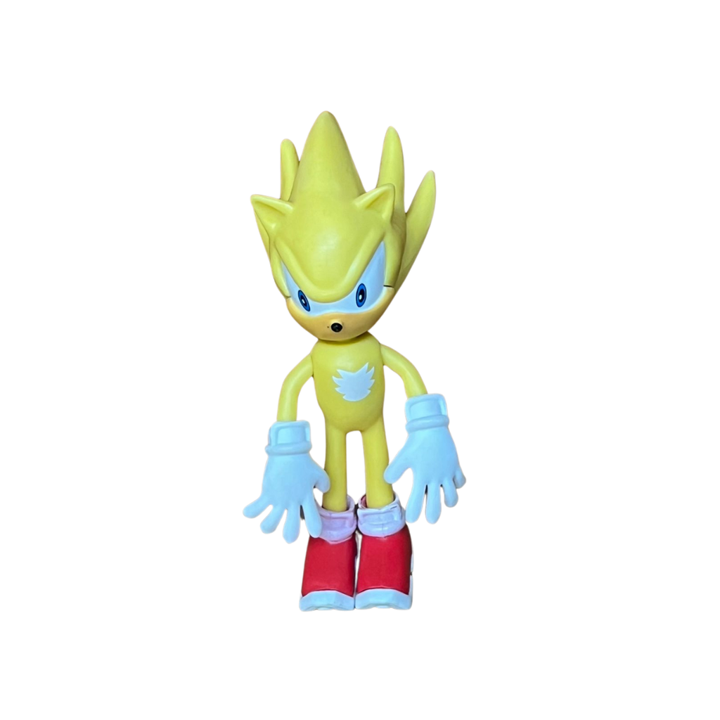 FIGURA DE COLECCIÓN ARTICULADA SONIC THE HEDGEHOG SUPER SONIC 10-15 CM