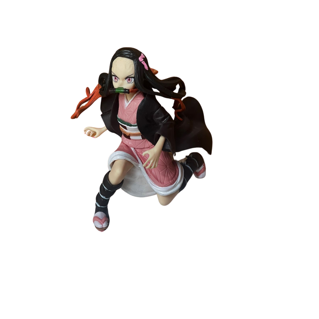 FIGURA DE COLECCIÓN KIMETSU NO YAIBA NEZUKO DISPUESTA A ATACAR
