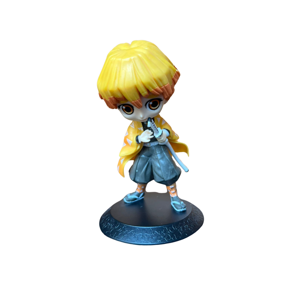 FIGURAS DE COLECCIÓN KIMETSU NO YAIBA CHIBI ZENITSU AGATSUMA