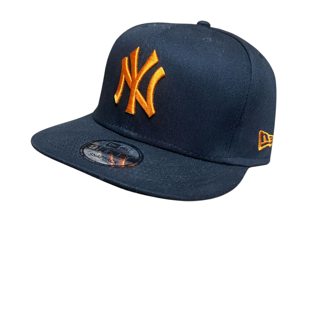 GORRA NY NEGRA NARANJA
