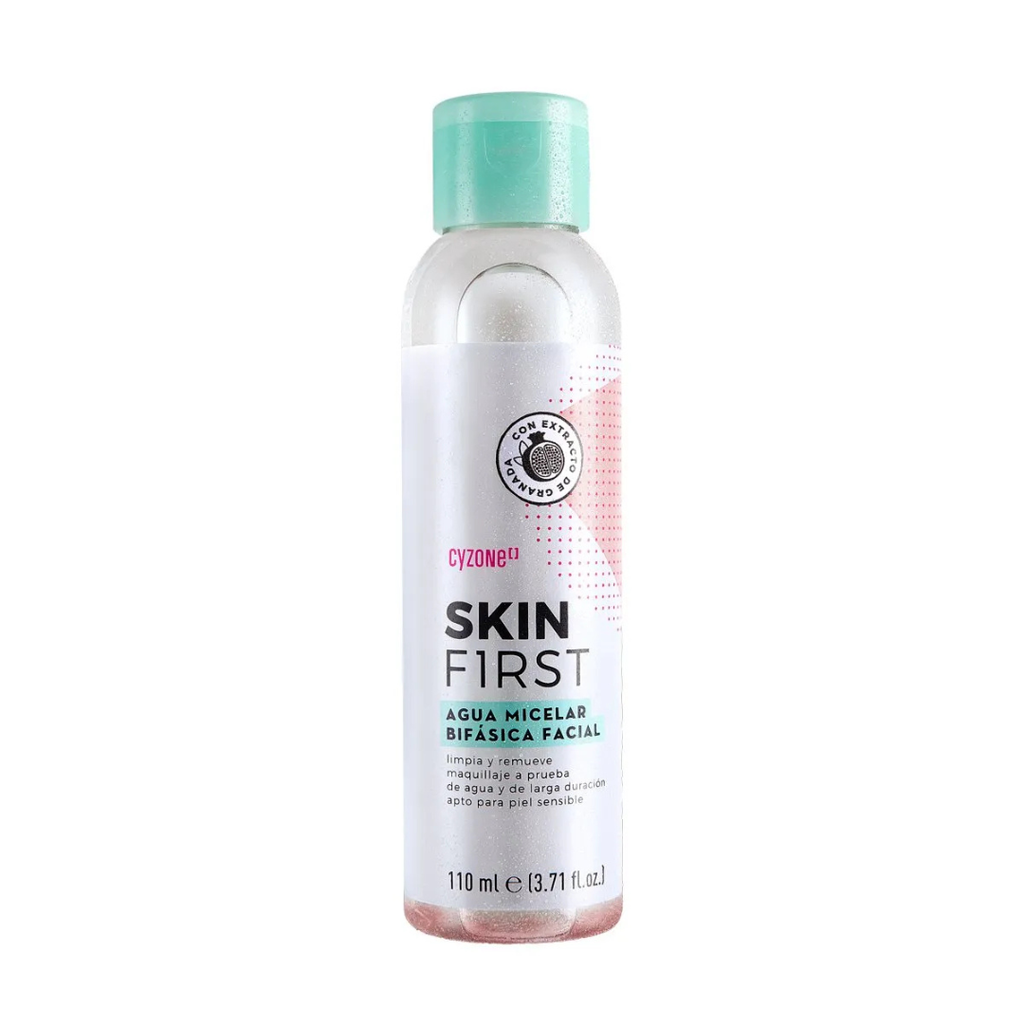 SKIN FIRTS AGUA MICELAR BIFASICA FACIAL 110ML Cyzone