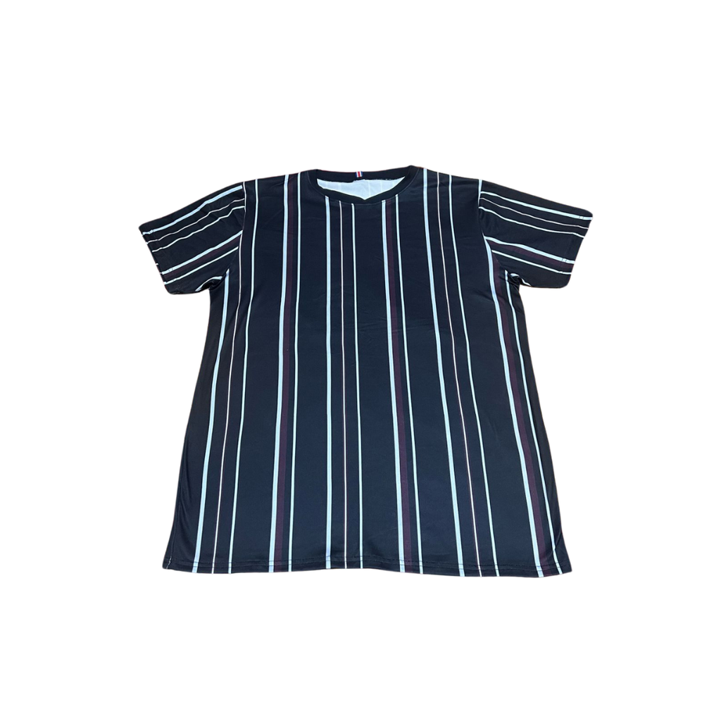 camisa de vestir Rayas unisex talla L