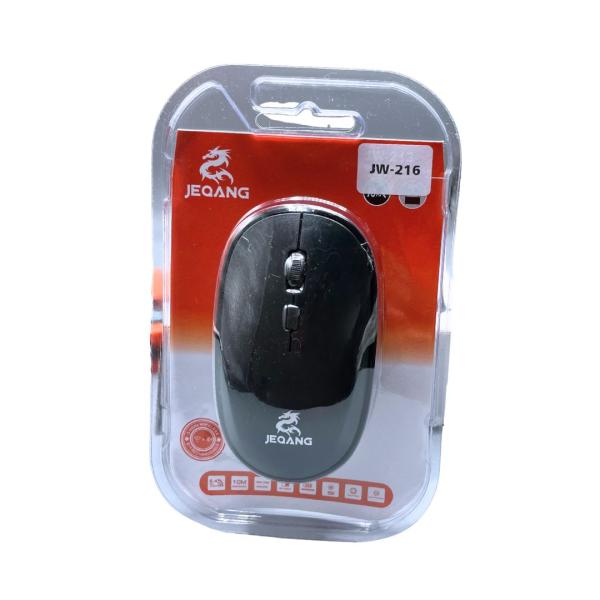 MOUSE PARA COMPUTADORA JW-216 JEQANG NEGRO