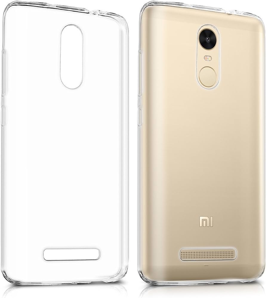 ESTUCHE TRANSPARENTE  XIAOMI REDMI NOTE 3 
