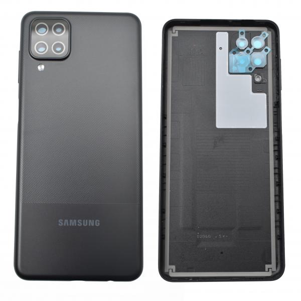 TAPA SAMSUNG GALAXY A12 NEGRO SIN MARCO