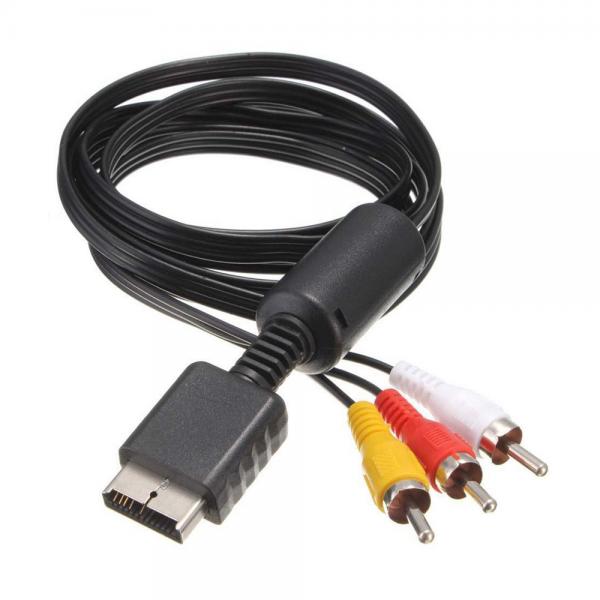 CABLE AUDIO-VIDEO AV PS3-PS2 ORIGINAL EN CAJA