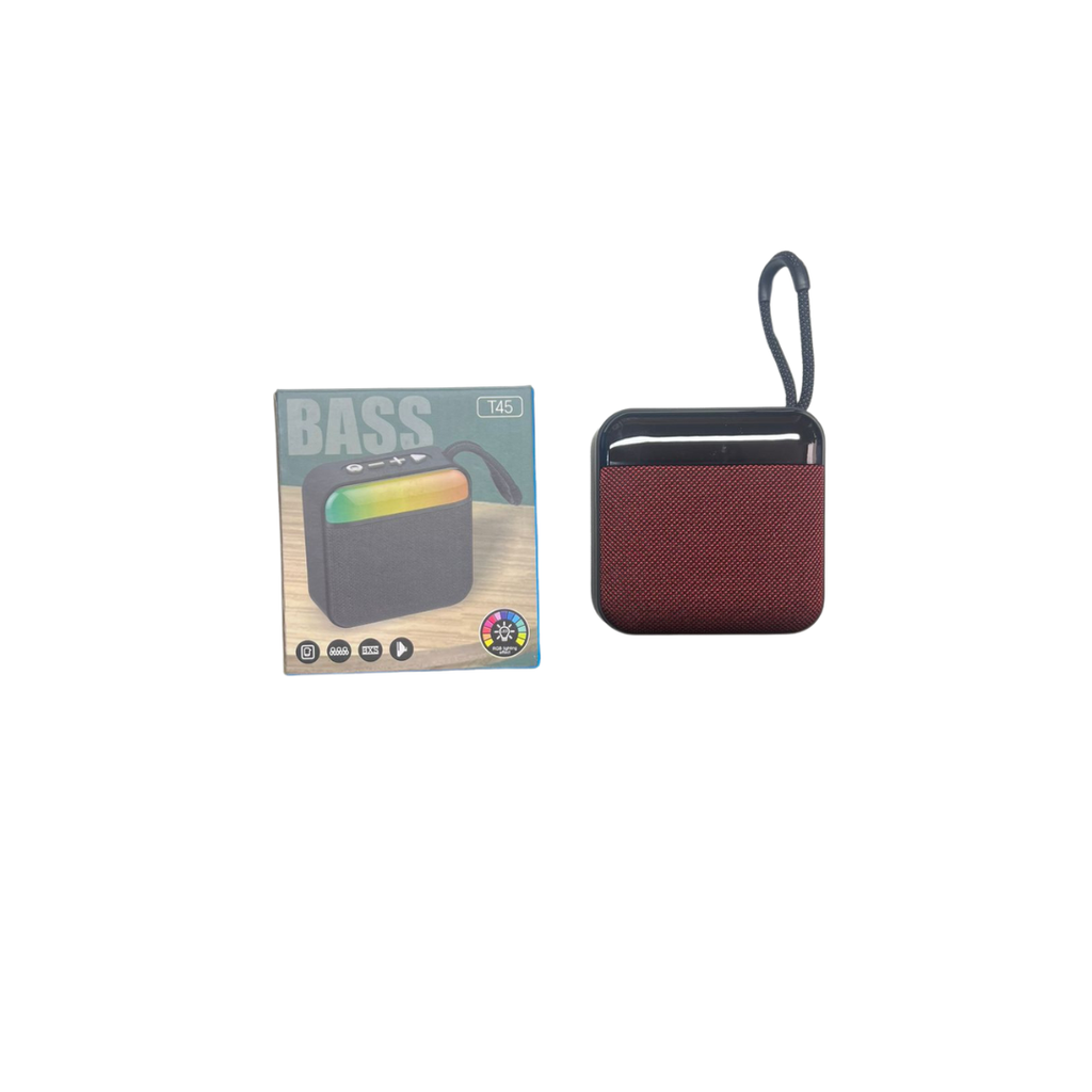 Parlante Inalámbrico Portátil BASS T45 VINO