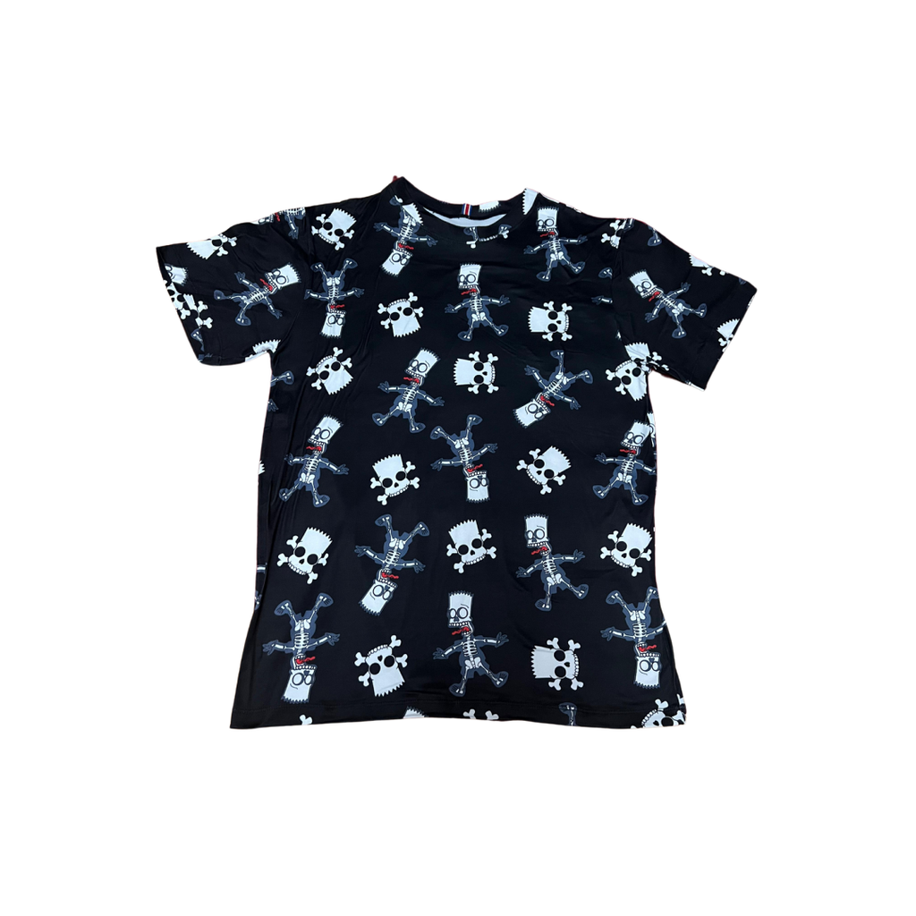 camisa de vestir Diseño Bart Simpson unisex Talla M 